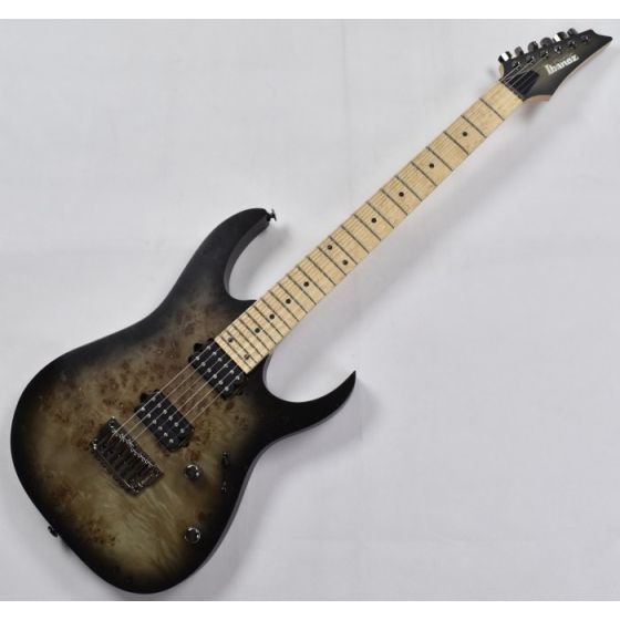 Ibanez RG Prestige RG652MPBFX Electric Guitar in Anvil Gray Burst Flat with Case sku number RG652MPBFXAGF