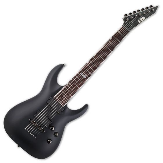 ESP LTD MH-417 Guitar in Black Satin sku number LMH417BLKS