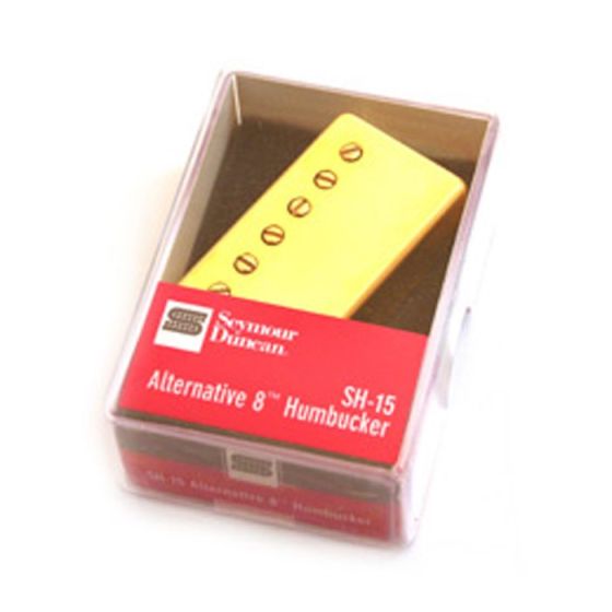 Seymour Duncan Humbucker SH-15 Alternative 8 Pickup Gold Cover sku number 11102-85-Gc