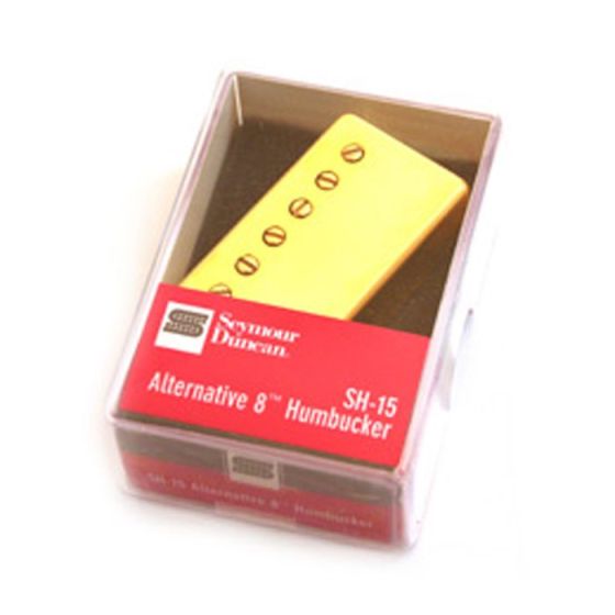 Seymour Duncan Humbucker SH-15 Alternative 8 Pickup Gold Cover sku number 11102-85-Gc