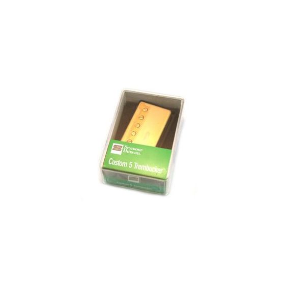 Seymour Duncan TB-5 Trembucker Duncan Custom Pickup Gold Cover sku number 11103-17-Gc