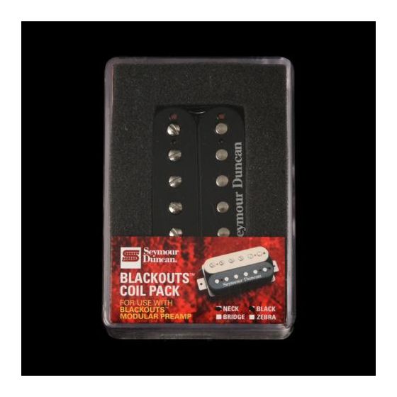 Seymour Duncan AHB-10N Blackouts Coil Pack Neck Pickup(Black) sku number 11106-60-B