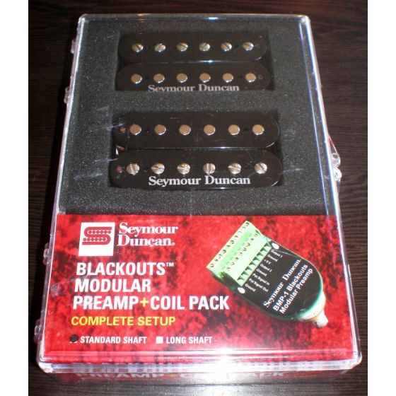 Seymour Duncan AHB-10S Blackouts Modular Preamp Full Set(Black) sku number 11106-62-B