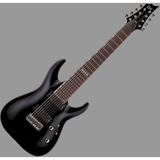 ESP LTD H-208 Guitar in Black Finish sku number LH208BLK