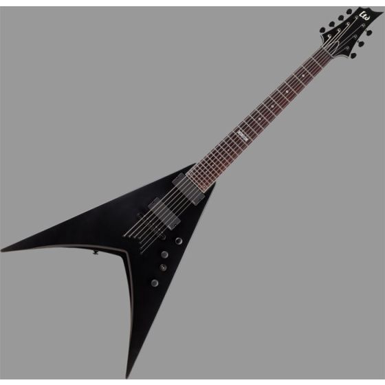 ESP LTD V-307 Electric Guitar in Black Satin B-Stock sku number LV307BLK