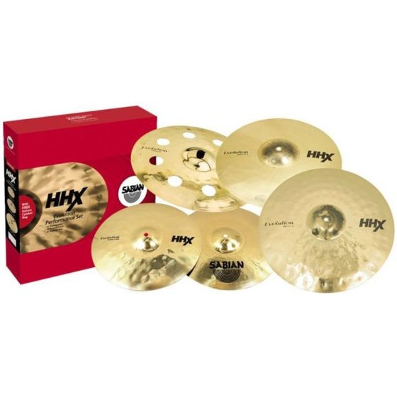 Sabian HHX Evolution Promotional Set - 15005XEBP sku number 15005XEBP