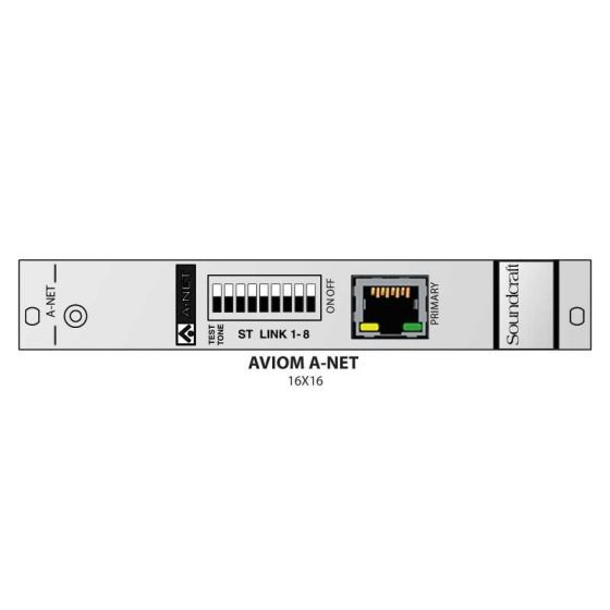 Soundcraft RS2497SP ViO/D21 Aviom A-Net 16-Ch I/O Card sku number RS2497SP