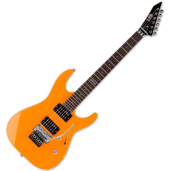 ESP LTD M-50 Electric Guitar in Neon Orange Finish sku number LM50FRNOR