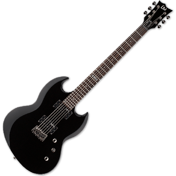 ESP LTD VIPER-200 Baritone Electric Guitar in Black sku number LVIPER200BBLK