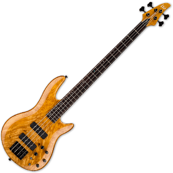 ESP LTD H-1004SE Electric Bass in Honey Natural Finish sku number LH1004SEBMHN