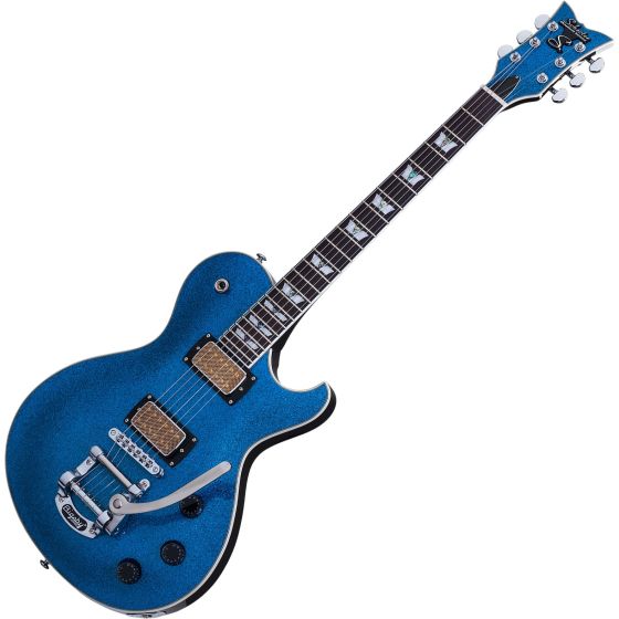 Schecter Solo-6B Electric Guitar Blue Sparkle sku number SCHECTER175