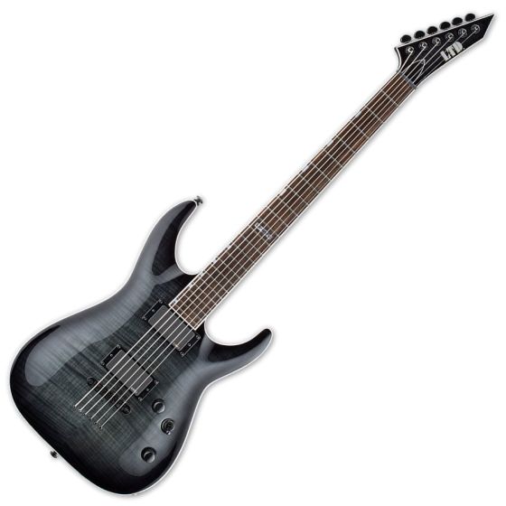 ESP LTD MH-401B FM Guitar in See-Thru Black Sunburst B-Stock sku number LMH401BFMSTBLKSB.B