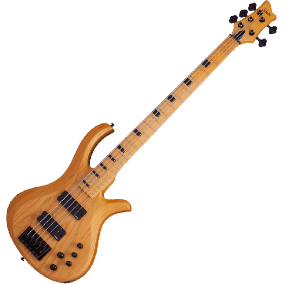 Schecter Riot-5 Session Electric Bass in Aged Natural Gloss Finish sku number SCHECTER2853