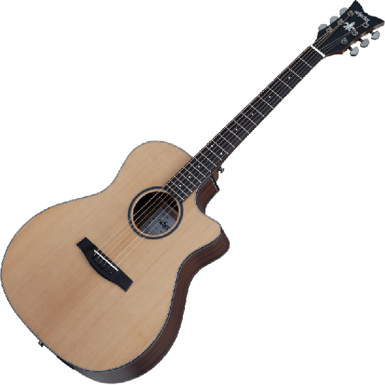 Schecter Orleans Studio Acoustic Guitar in Natural Satin Finish sku number SCHECTER3712