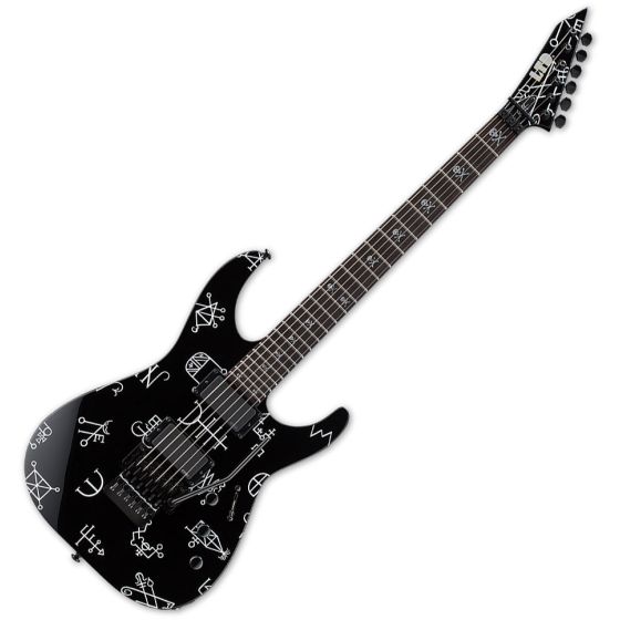 ESP LTD KH-DEMONOLOGY Kirk Hammett Signature Guitar With Tombstone Case sku number LKHDEMON