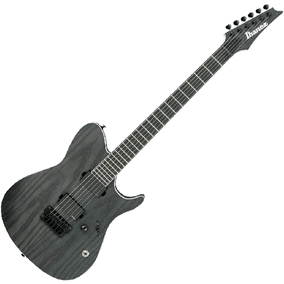 Ibaenz FR IRON LABEL FRIX6FEAH Electric Guitar in Charcoal Stained Flat sku number FRIX6FEAHCSF