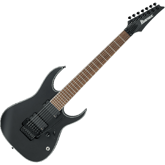 Ibanez RG Iron Label RGIR37BE 7 String Electric Guitar in Black Flat sku number RGIR37BEBKF