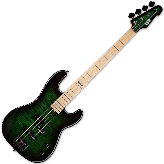 ESP LTD MM-4FM Marco Mendoza Electric Bass See Thru Green Sunburst sku number LMM4FMDSTGSB