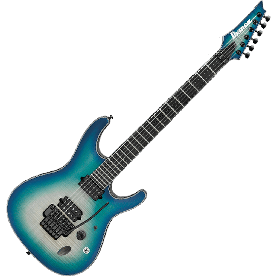 Ibanez S Iron Label SIX6DFM Electric Guitar in Blue Space Burst sku number SIX6DFMBCB