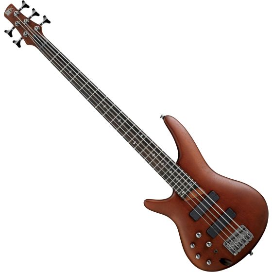 Ibanez SR Standard SR505L Left-Handed 5 String Electric Bass Brown Mahogany sku number SR505BML