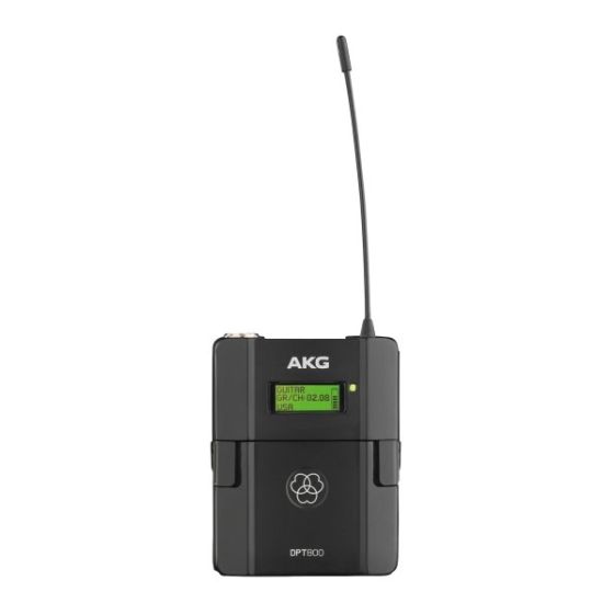 AKG DPT800 Digital Wireless Bodypack Transmitter sku number 3382H00100