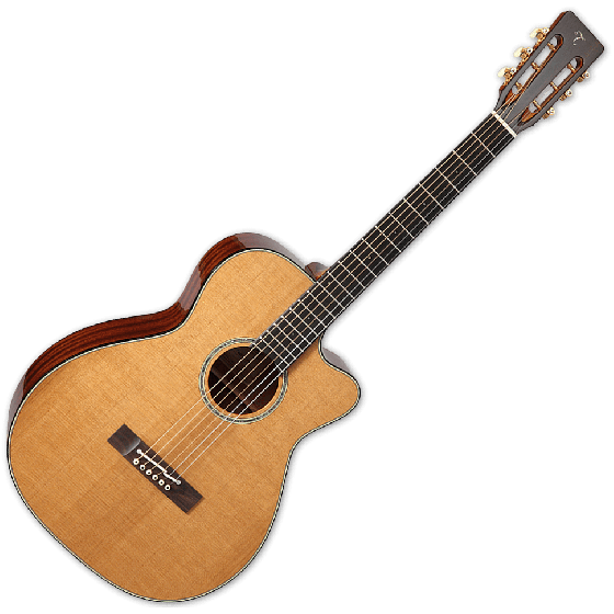 Takamine EF740FSTT Thermal Top Acoustic Guitar in Natural Finish sku number TAKEF740FSTT