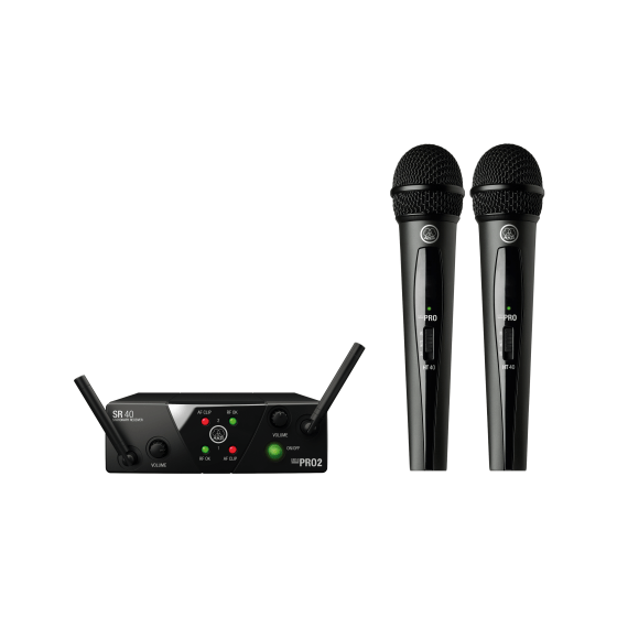 AKG WMS40 Mini Dual Vocal Set - Channels C/D sku number 3350X00060