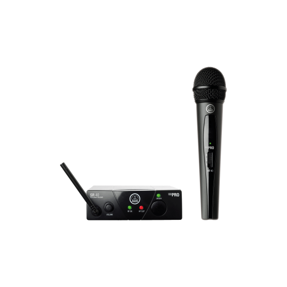 AKG WMS40 Mini Single Vocal Set Wireless Microphone System - Band C sku number 3347X00130