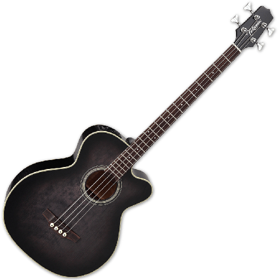 Takamine PB5 SBL Pro Series Acoustic Guitar in See Thru Black sku number TAKPB5SBL