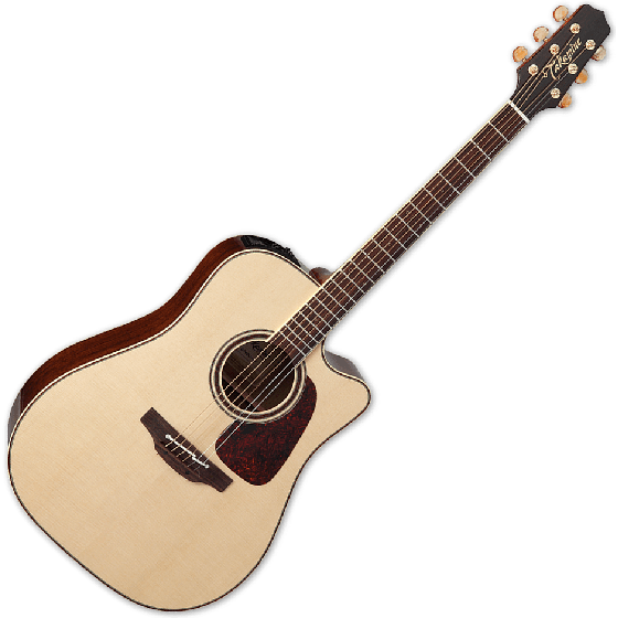 Takamine CP4DC-OV Dreadnought Acoustic Guitar with Cutaway in Natural Finish sku number TAKCP4DCOV