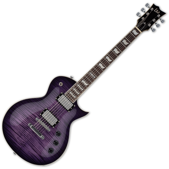 ESP LTD EC-256FM Electric Guitar See Thru Purple Sunburst sku number LEC256STPSB