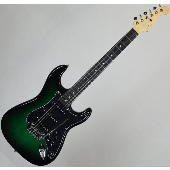 G&L USA S-500 Ebony Fingerboard Electric Guitar Greenburst sku number USA S500-GBT-EB 7833