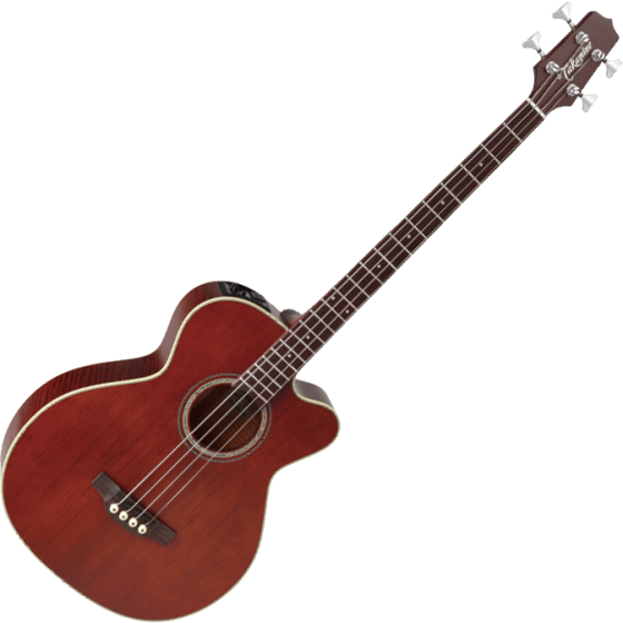 Takamine PB5 Acoustic Electric Bass Gloss Aged Natural Stain sku number TAKPB5ANS