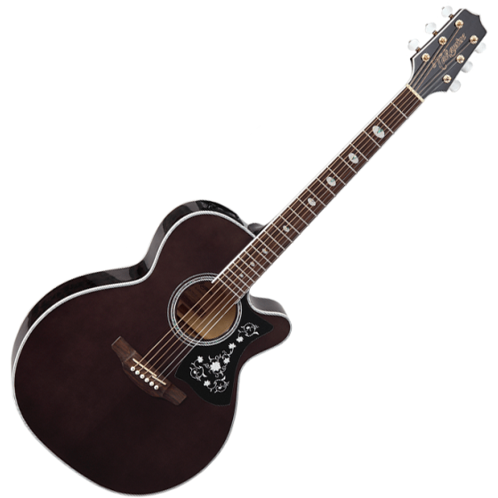 Takamine GN75CE NEX Acoustic Electric Guitar Transparent Black sku number TAKGN75CETBK
