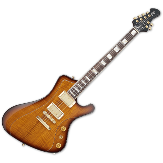 ESP Original Stream GT CTM Electric Guitar Antique Tea Sunburst sku number ESTREAMGTCTMATSB