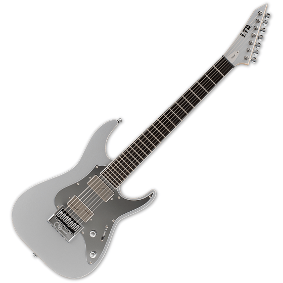 ESP LTD Ken Susi KS M-7 Evertune 7-String Signature Electric Guitar Metallic Silver sku number LKSM7ETMS