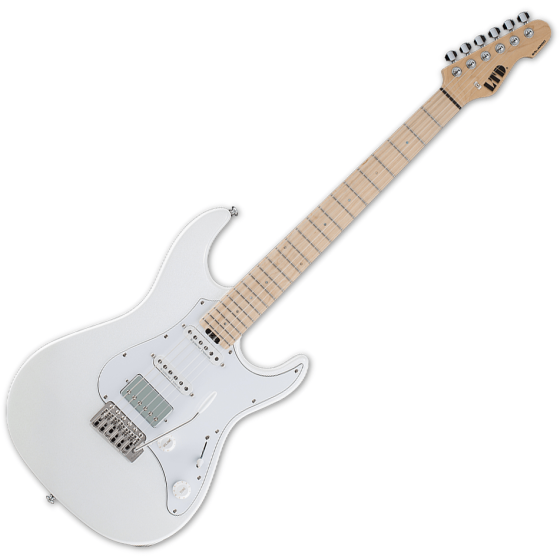 ESP LTD SN-1000W Duncan Electric Guitar Pearl White sku number LSN1000WMPW