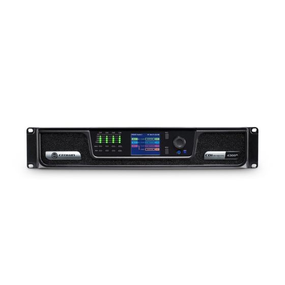Crown Audio CDi 4|300BL Analog + Blue Link Drivecore Series Amplifier sku number GCDI4x300BL-U-US
