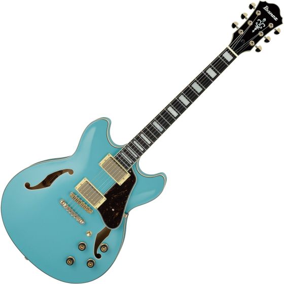Ibanez Artcore AS73G Hollow Body Electric Guitar Mint Blue sku number AS73GMTB