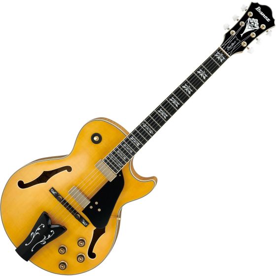 Ibanez George Benson Signature GB40THII Hollow Body Electric Guitar Antique Amber sku number GB40THIIAA