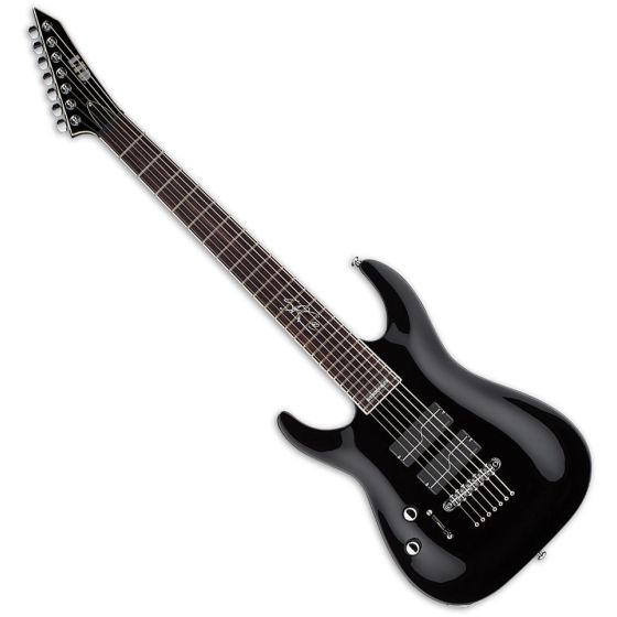 ESP LTD Stephen Carpenter Signature SC-607 Left-Handed 7 String Electric Guitar Black sku number LSC607BBLKFLH