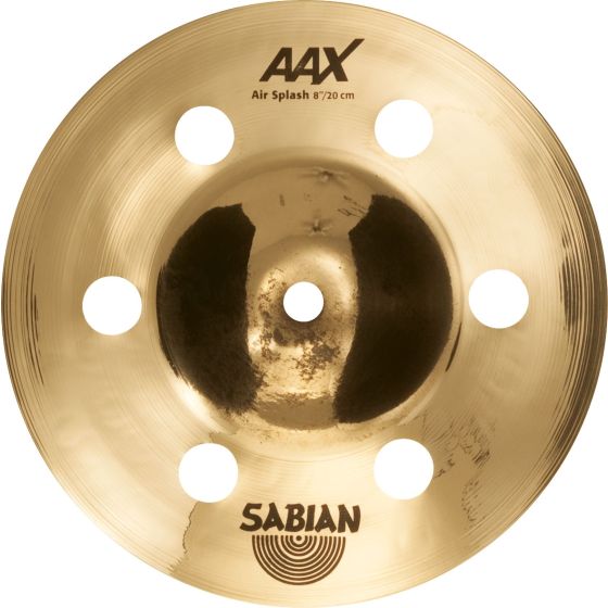 Sabian 8" AAX Air Splash Brilliant Finish sku number 20805XAB