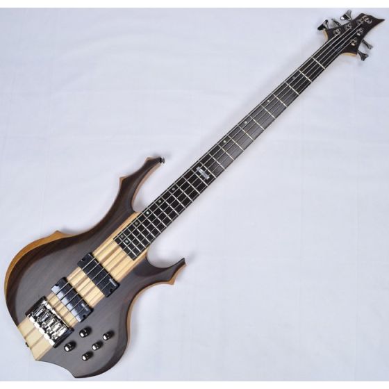 ESP LTD F-5E Bass Guitar in Natural Stain B-Stock sku number LF5ENS.B