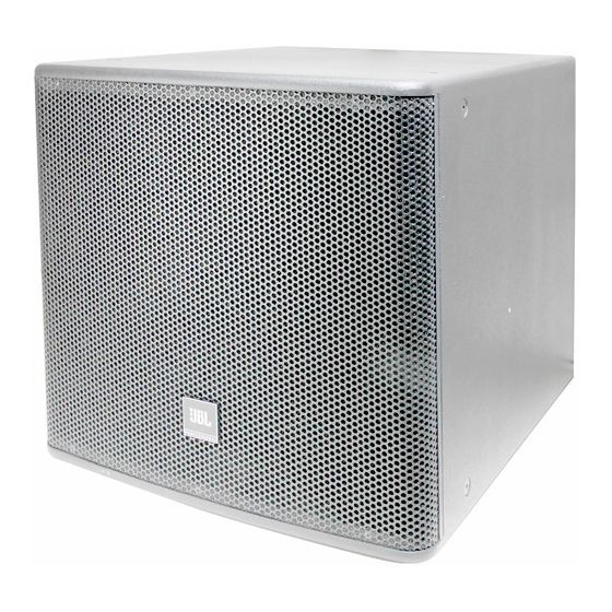 JBL AC118S 18 High Power Subwoofer System White sku number AC118S-WH