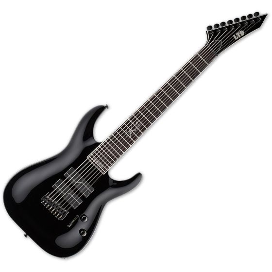 ESP LTD Stephen Carpenter Signature SC-608B 8 String Baritone Electric Guitar Black sku number LSC608BBLKF