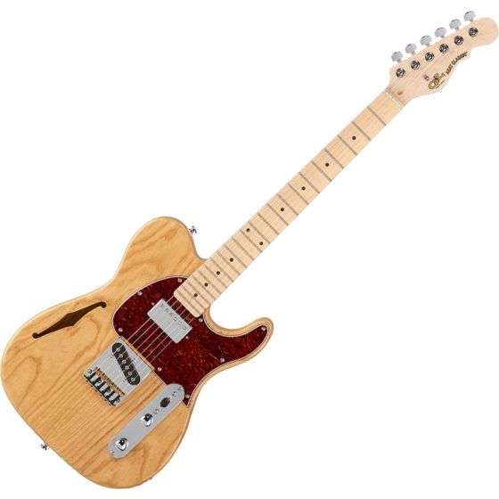 G&L Tribute ASAT Classic Bluesboy Semi-Hollow Electric Guitar Natural Gloss sku number TI-ACB-122R40M40