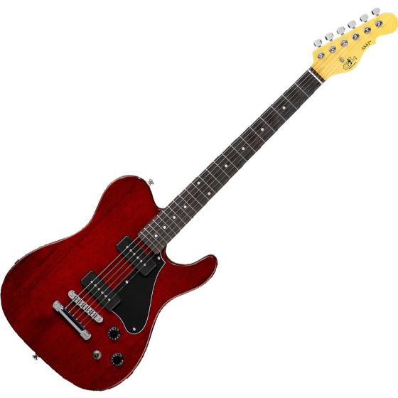 G&L Tribute ASAT Junior II Electric Guitar Trans Red sku number TI-AJ2-132R42R23