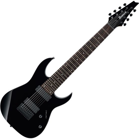 Ibanez RG Standard RG8 8 String Electric Guitar Black sku number RG8BK