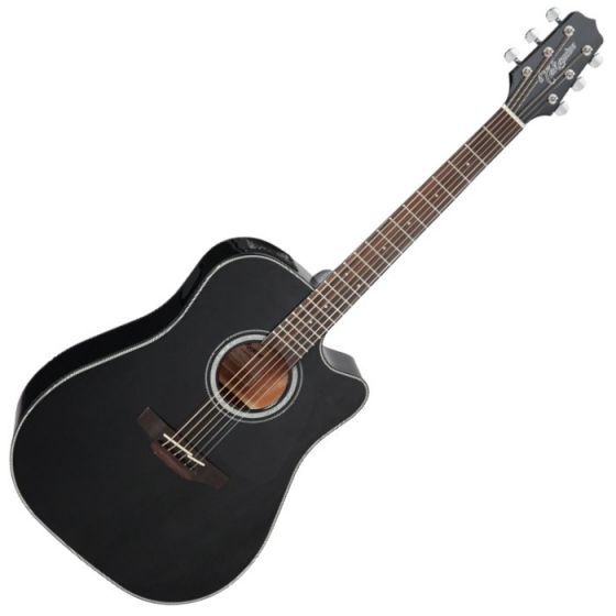 Takamine GD30CE-BLK G-Series G30 Acoustic Electric Guitar Black B-Stock sku number TAKGD30CEBLK.B