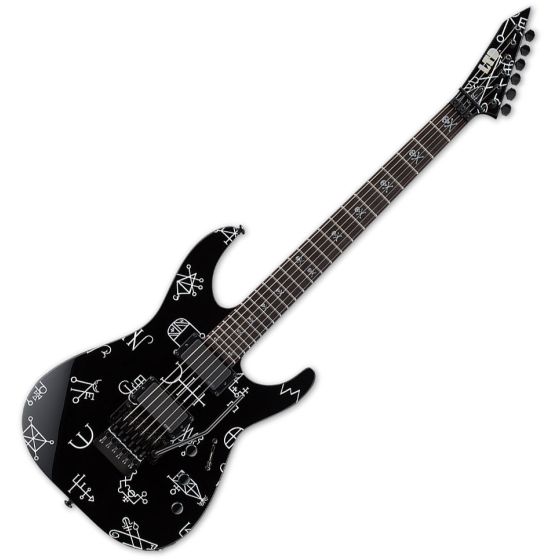 ESP LTD KH-DEMONOLOGY Kirk Hammett Signature Guitar With Tombstone Case B-Stock sku number LKHDEMON.B